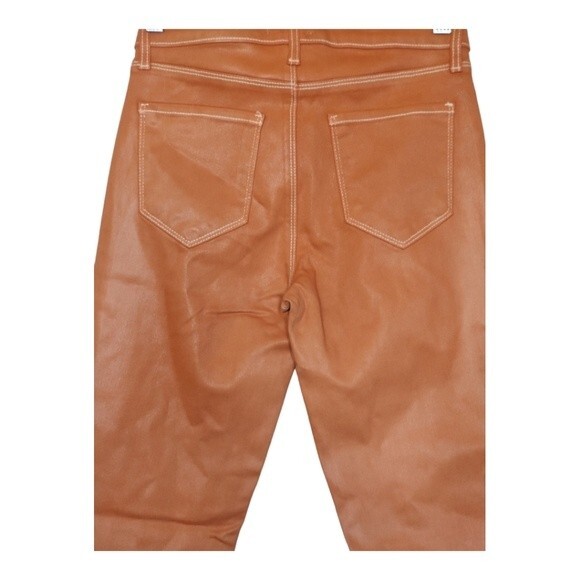 NWT L'Agence Marguerite Natural high rise Skinny Java Coated Jeans size 25 - Picture 8 of 12